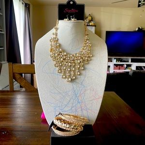 Paparazzi Zi necklace and bracelet set